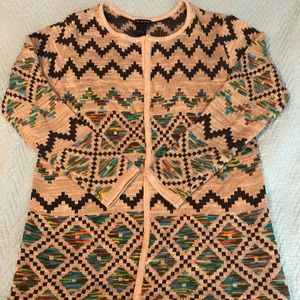 Aztec Duster Cardigan